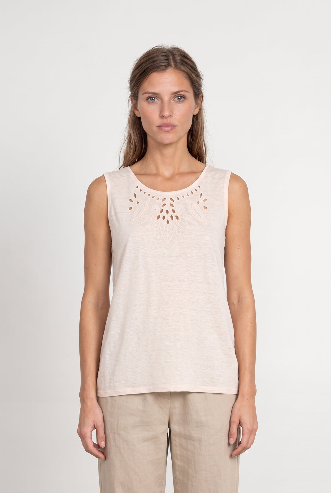 Débardeur Beige - Taille S/36 de la marque Pablo | PARAD124310 - Vendu par Paradigme - Image 1