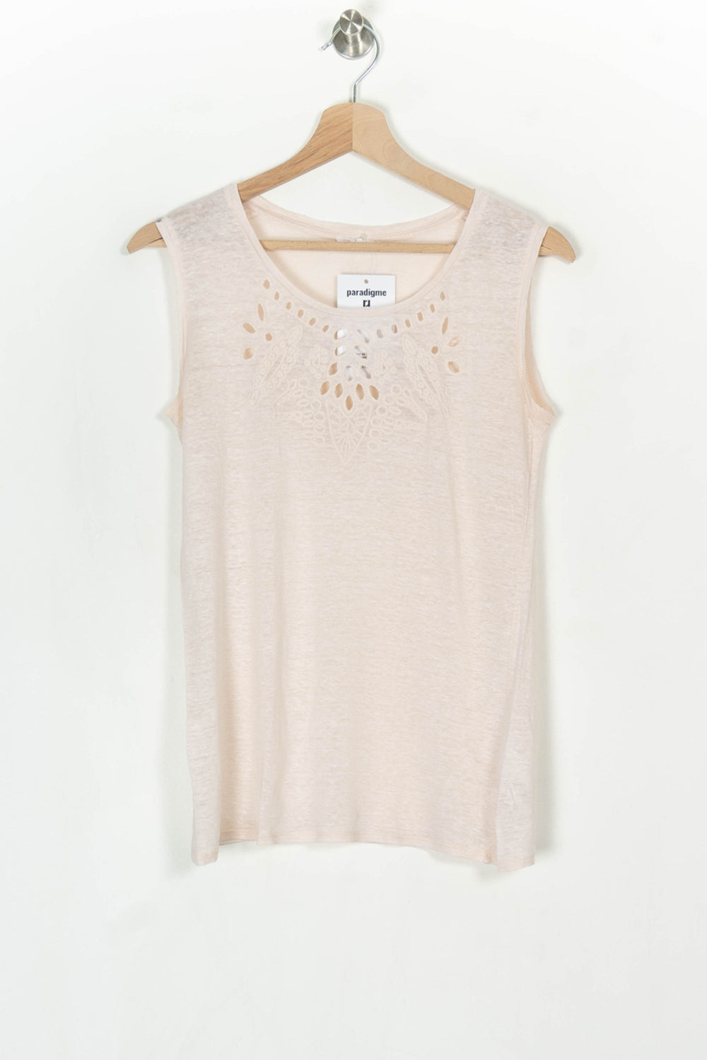 Débardeur Beige - Taille S/36 de la marque Pablo | PARAD124310 - Vendu par Paradigme - Image 2