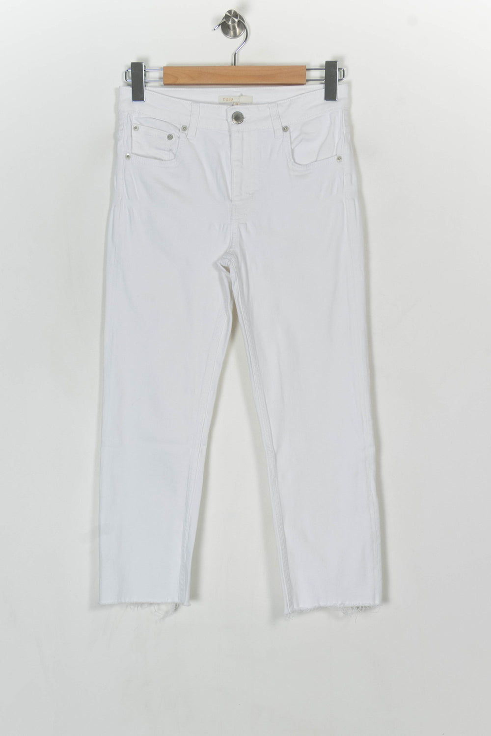 Jean Blanc - Taille M/38 de la marque Maje | PARAD124315 - Vendu par Paradigme - Image 2