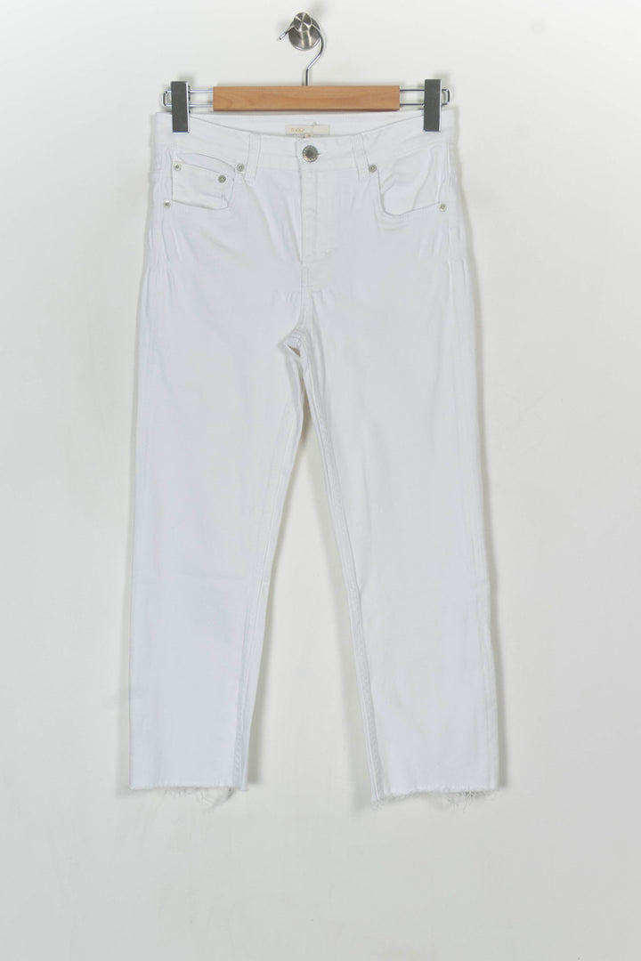 Jean Blanc - Taille M/38 de la marque Maje | PARAD124315 - Vendu par Paradigme - Image 2