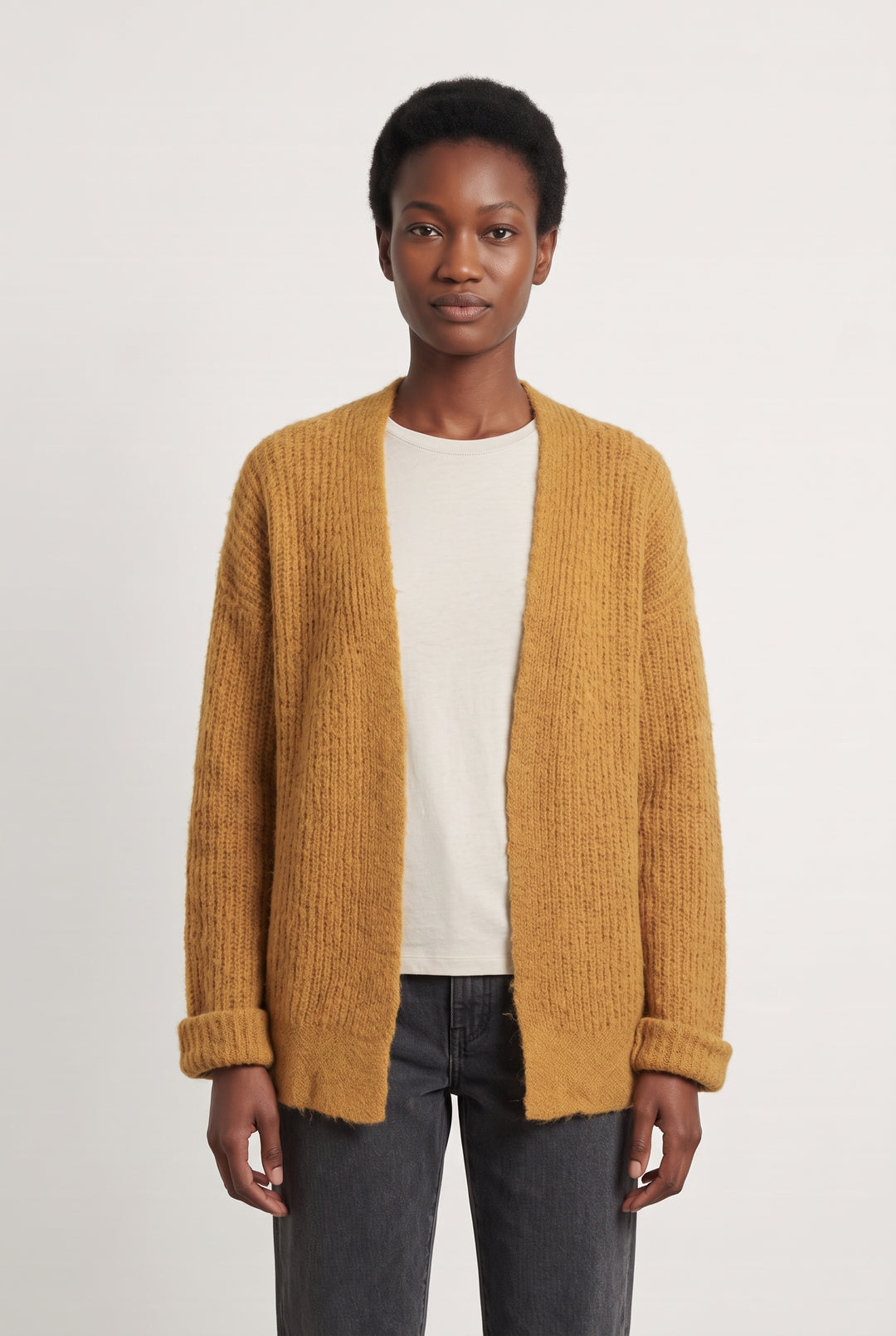 Gilet Camel - Taille M/38 de la marque Sud express | PARAD124317 - Vendu par Paradigme - Image 1