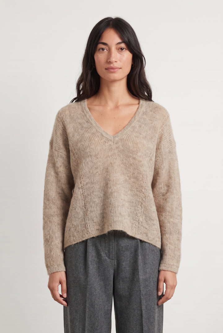 Pull Gris - Taille M/38 de la marque Sud express | PARAD124318 - Vendu par Paradigme - Image 1