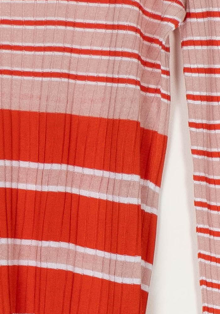 Pull Rose et Rouge - Taille L/40 de la marque Sandro | PARAD124319 - Vendu par Paradigme - Image 3