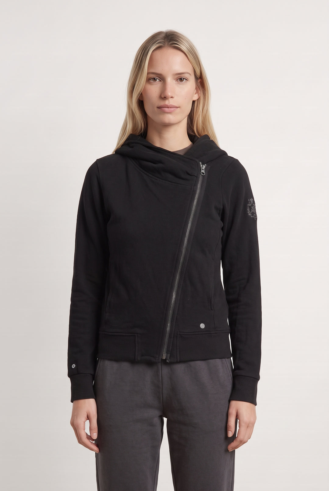 Gilet À Capuche Noir - Taille M/38 de la marque IKKS | PARAD124321 - Vendu par Paradigme - Image 1