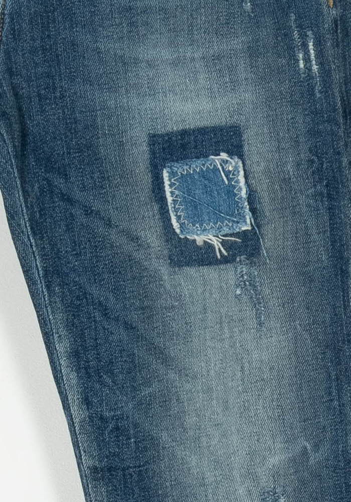 Jean Bleu - Taille XS/34 de la marque The Frankie Shop | PARAD124325 - Vendu par Paradigme - Image 3
