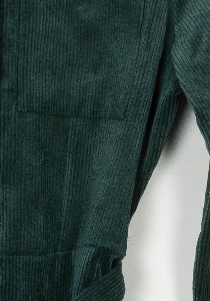 Robe Chemise Verte - Taille L/40 de la marque La Fée Maraboutée | PARAD124336 - Vendu par Paradigme - Image 3