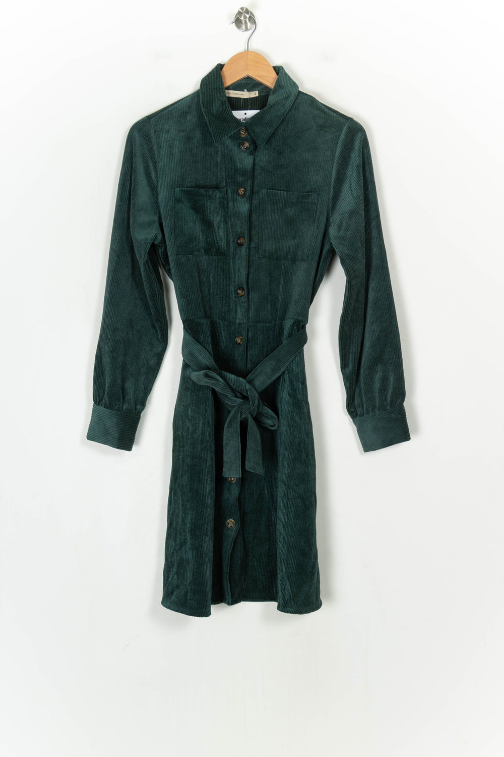 Robe Chemise Verte - Taille L/40 de la marque La Fée Maraboutée | PARAD124336 - Vendu par Paradigme - Image 2