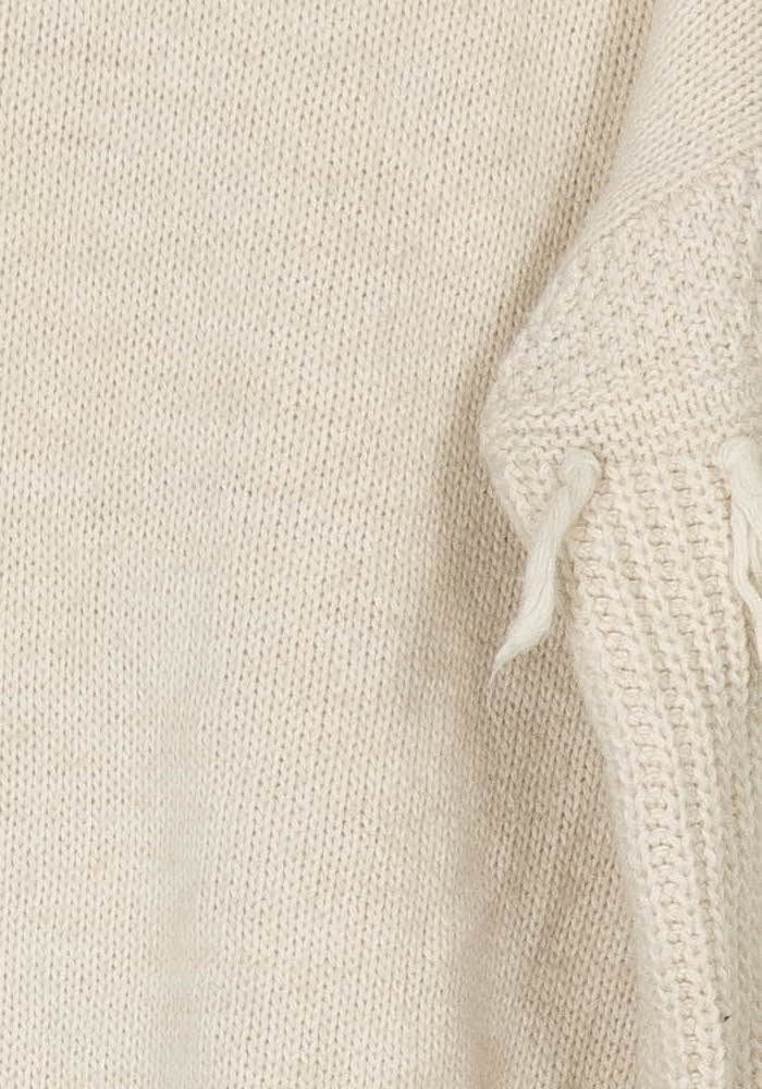 Pull À Col Roulé Beige - Taille M/38 de la marque La Fée Maraboutée | PARAD124340 - Vendu par Paradigme - Image 3