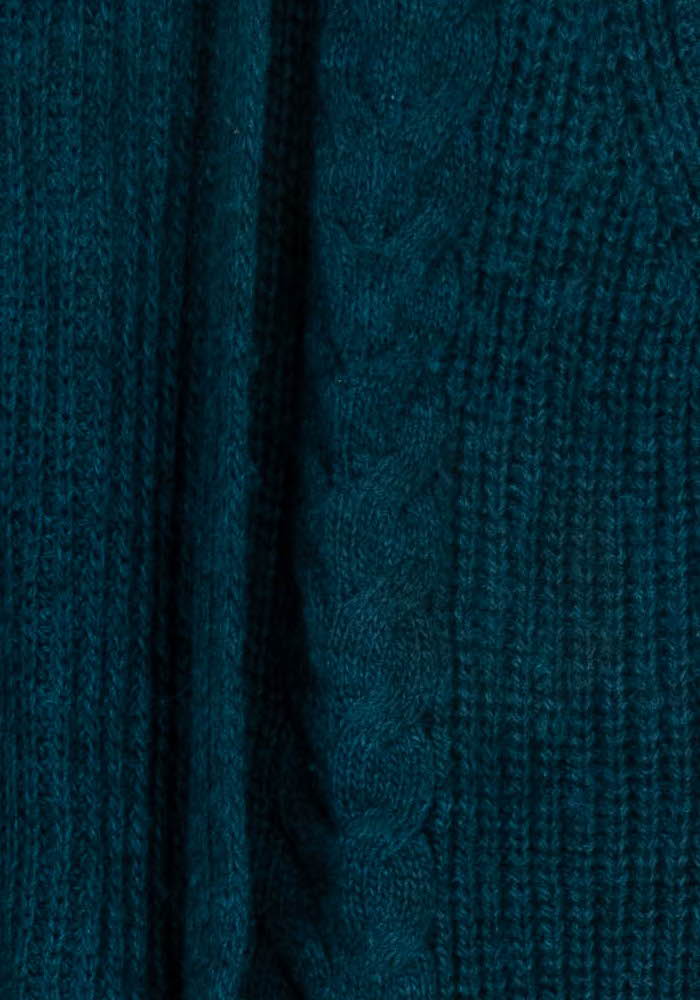 Gilet Sans Manches Bleu - Taille S/36 de la marque La Fée Maraboutée | PARAD124344 - Vendu par Paradigme - Image 3