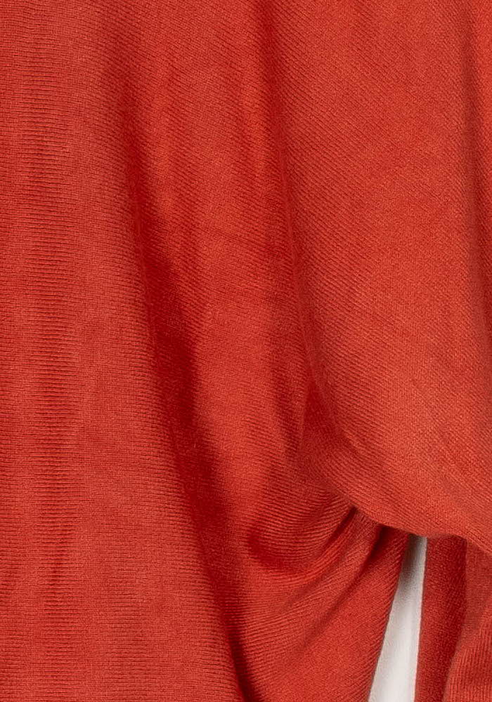 Pull Orange - Taille S/36 de la marque La Fée Maraboutée | PARAD124347 - Vendu par Paradigme - Image 3