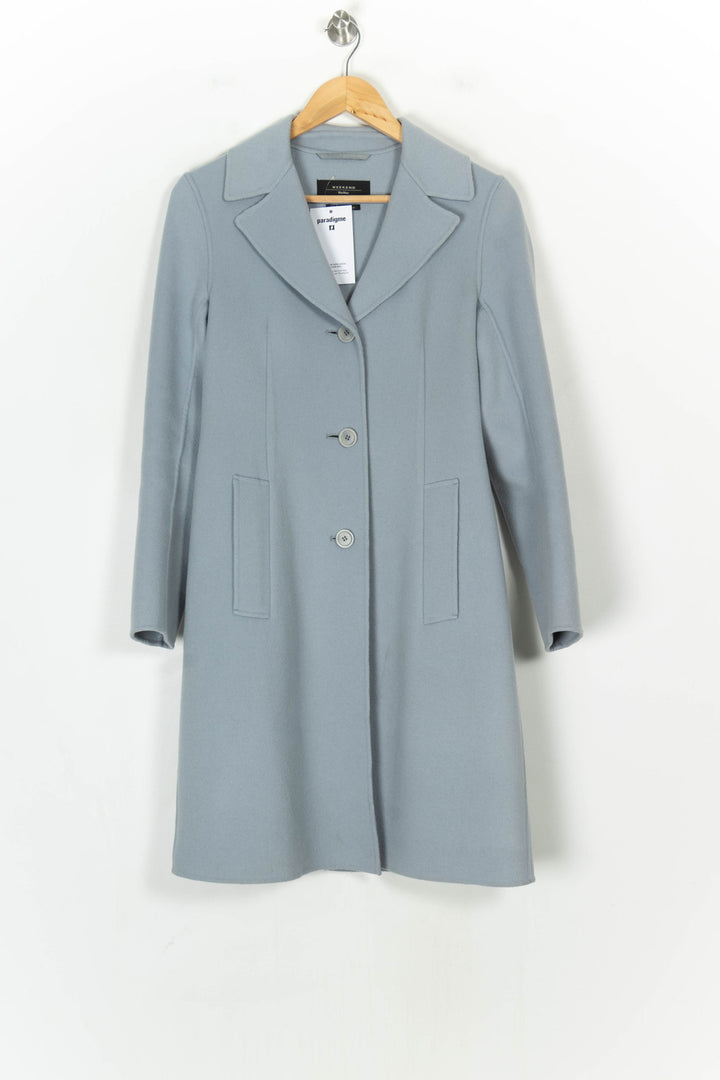 Manteau Bleu - Taille S/36 de la marque Weekend Max Mara | PARAD124348 - Vendu par Paradigme - Image 2