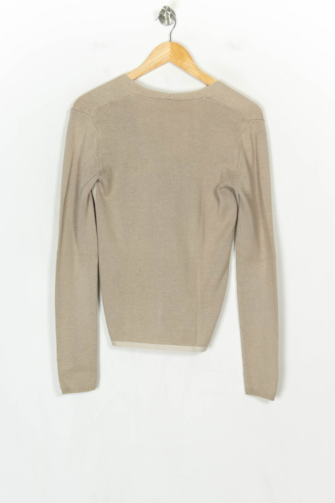 Cardigan Beige - Taille S/36 de la marque Max Mara | PARAD124349 - Vendu par Paradigme - Image 5