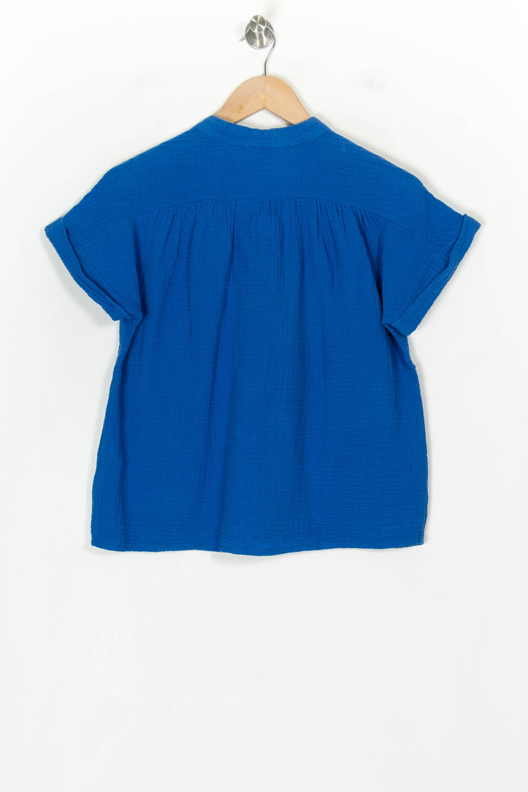 Chemisier Bleu - Taille M/38 de la marque La Fée Maraboutée | PARAD124350 - Vendu par Paradigme - Image 5