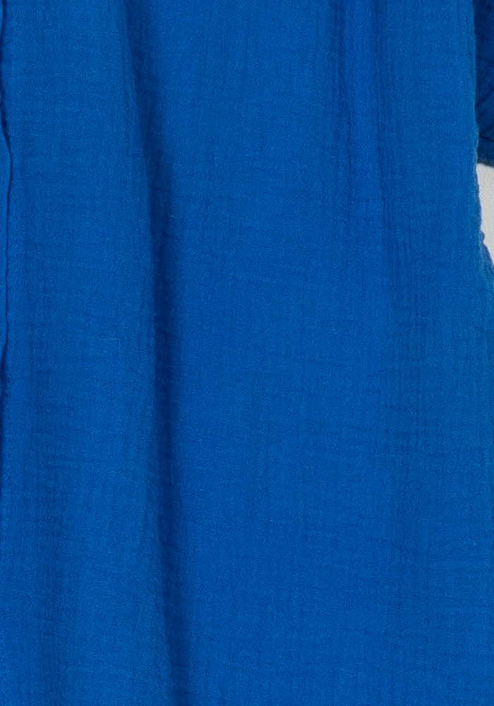 Chemisier Bleu - Taille M/38 de la marque La Fée Maraboutée | PARAD124350 - Vendu par Paradigme - Image 3