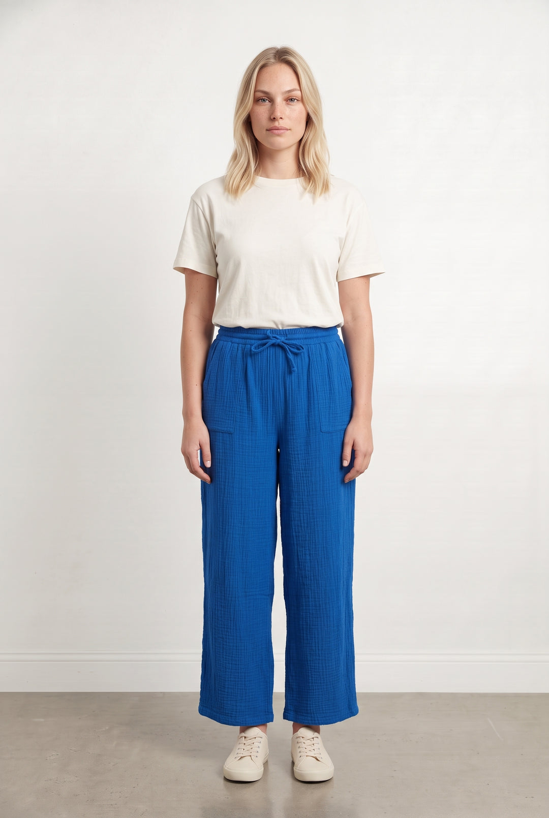 Pantalon Bleu - Taille L/40 de la marque La Fée Maraboutée | PARAD124354 - Vendu par Paradigme - Image 1