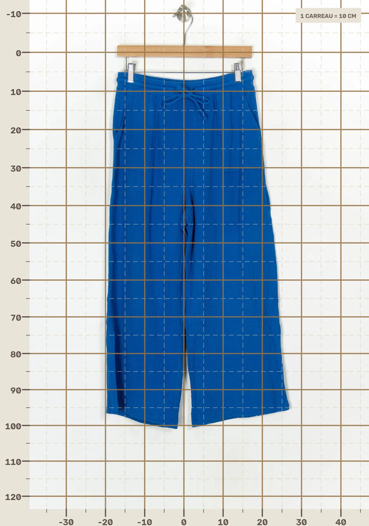 Pantalon Bleu - Taille L/40 de la marque La Fée Maraboutée | PARAD124354 - Vendu par Paradigme - Image 4