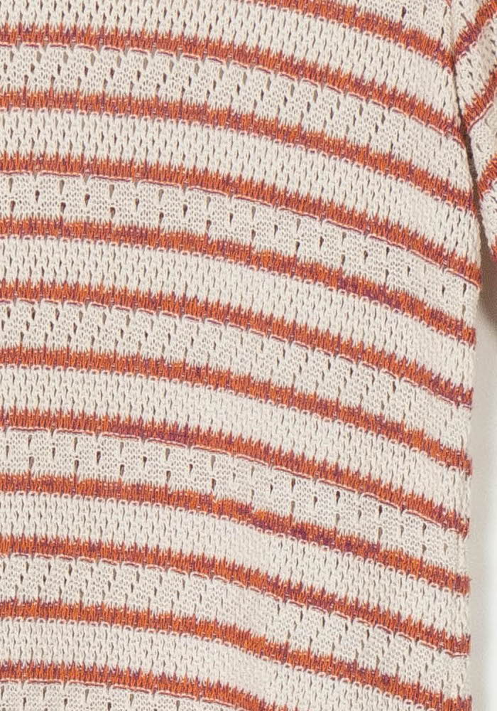 Robe Longue Écrue et Orange - Taille XS/34 de la marque Imprevu | PARAD124356 - Vendu par Paradigme - Image 3