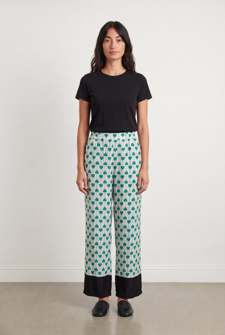 Pantalon Blanc et Turquoise - Taille XS/34 de la marque Imprevu | PARAD124360 - Vendu par Paradigme - Image 1
