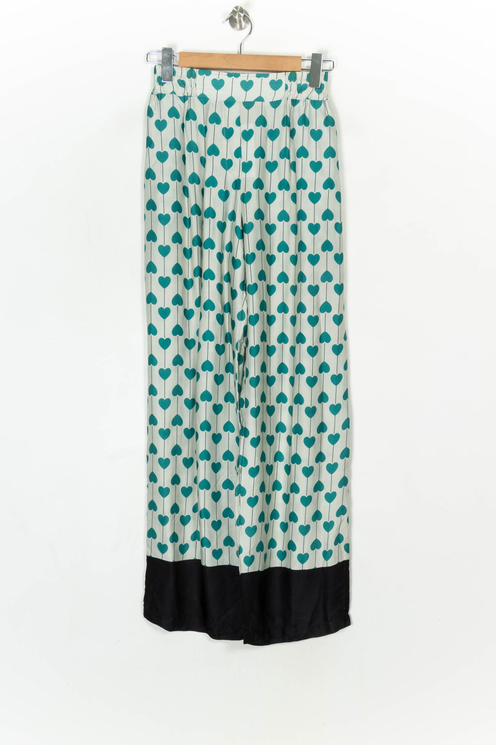 Pantalon Blanc et Turquoise - Taille XS/34 de la marque Imprevu | PARAD124360 - Vendu par Paradigme - Image 2