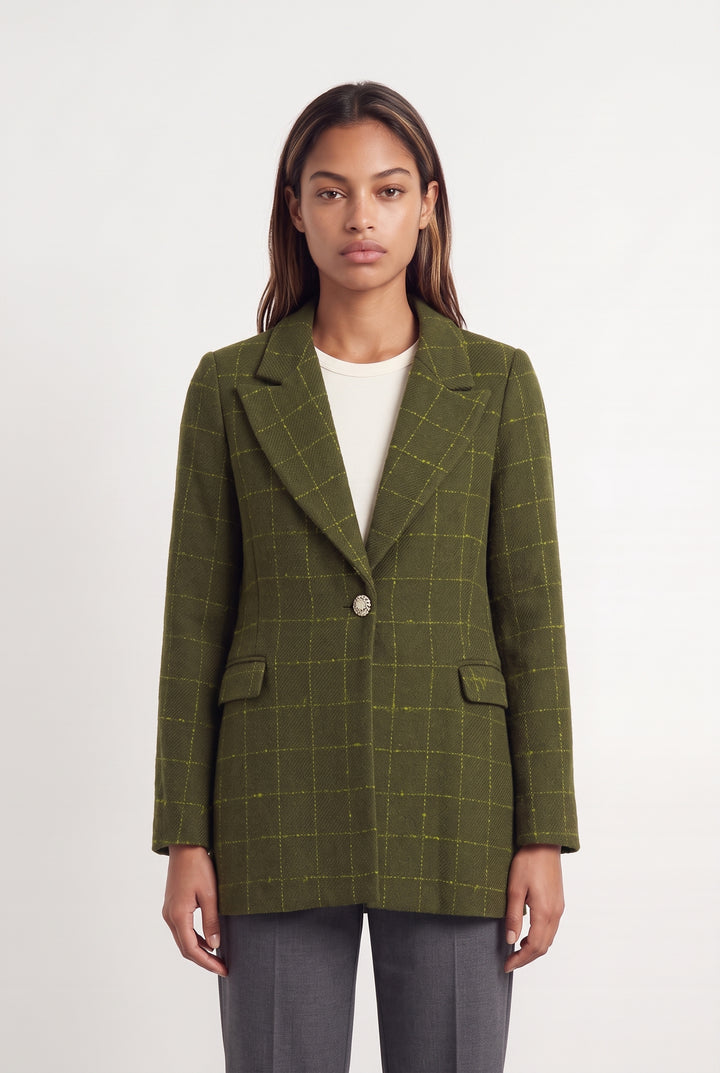 Blazer Vert - Taille XS/34 de la marque Imprevu | PARAD124361 - Vendu par Paradigme - Image 1