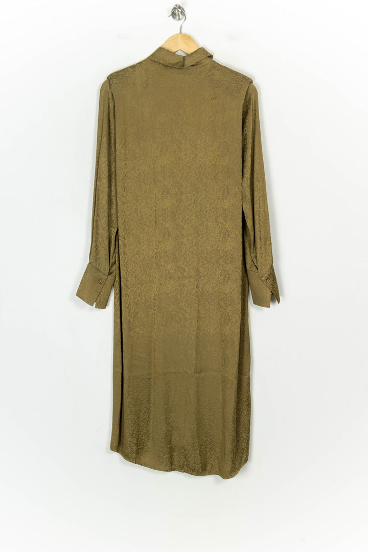 Robe Chemise Vert Olive - Taille XS/34 de la marque Imprevu | PARAD124362 - Vendu par Paradigme - Image 5