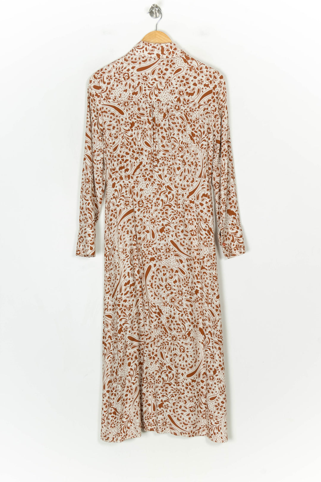 Robe Longue Orange et Écrue - Taille XS/34 de la marque Imprevu | PARAD124364 - Vendu par Paradigme - Image 5