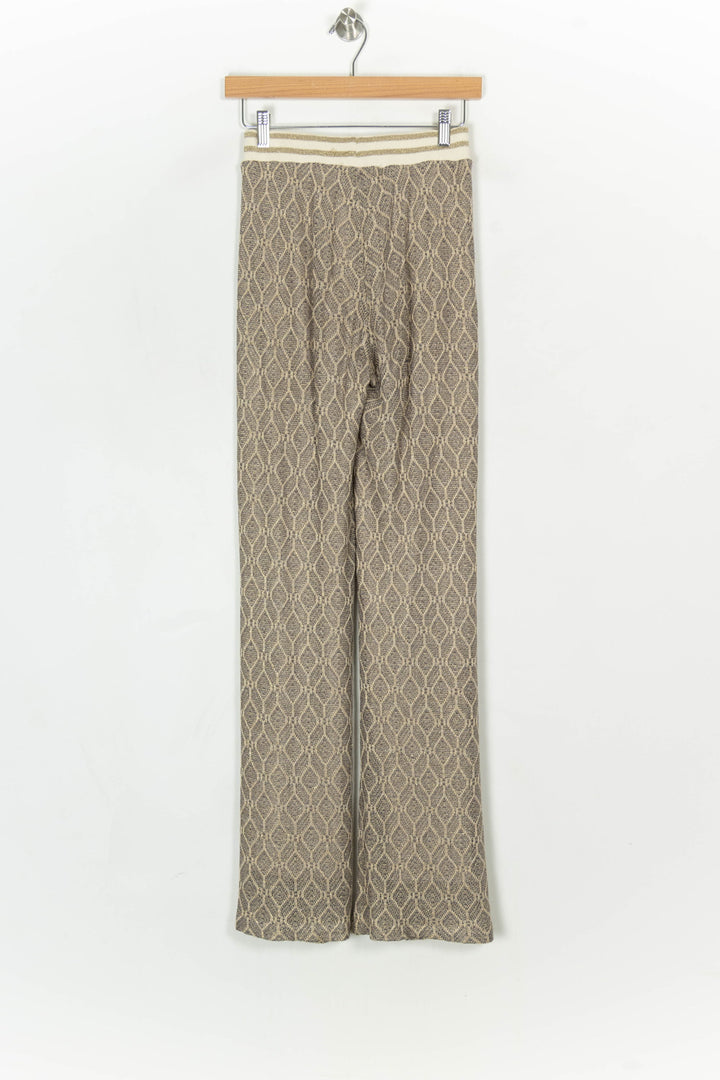 Pantalon Taupe et Beige - Taille XS/34 de la marque Imprevu | PARAD124365 - Vendu par Paradigme - Image 5