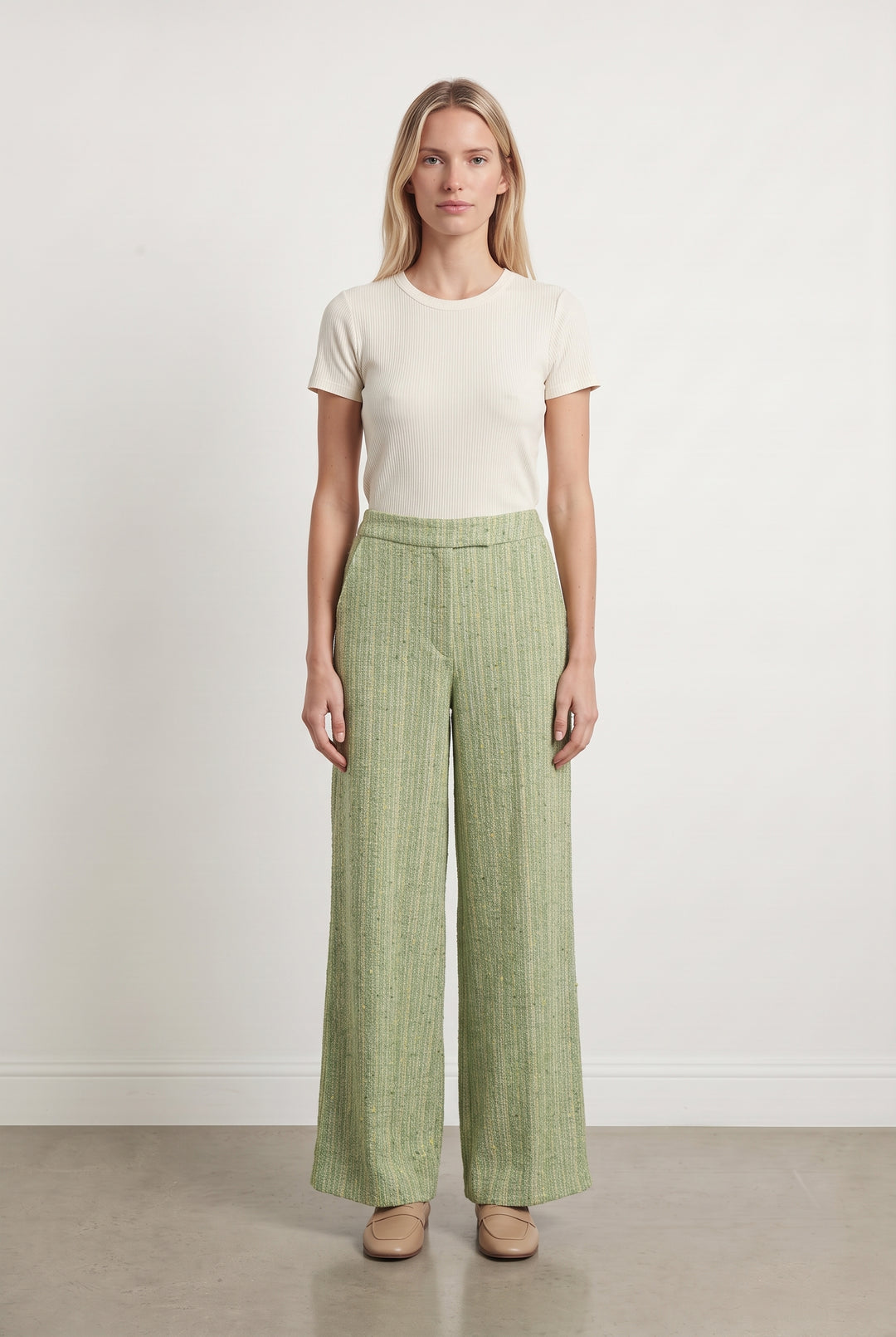Pantalon Vert pâle - Taille XS/34 de la marque Imprevu | PARAD124369 - Vendu par Paradigme - Image 1