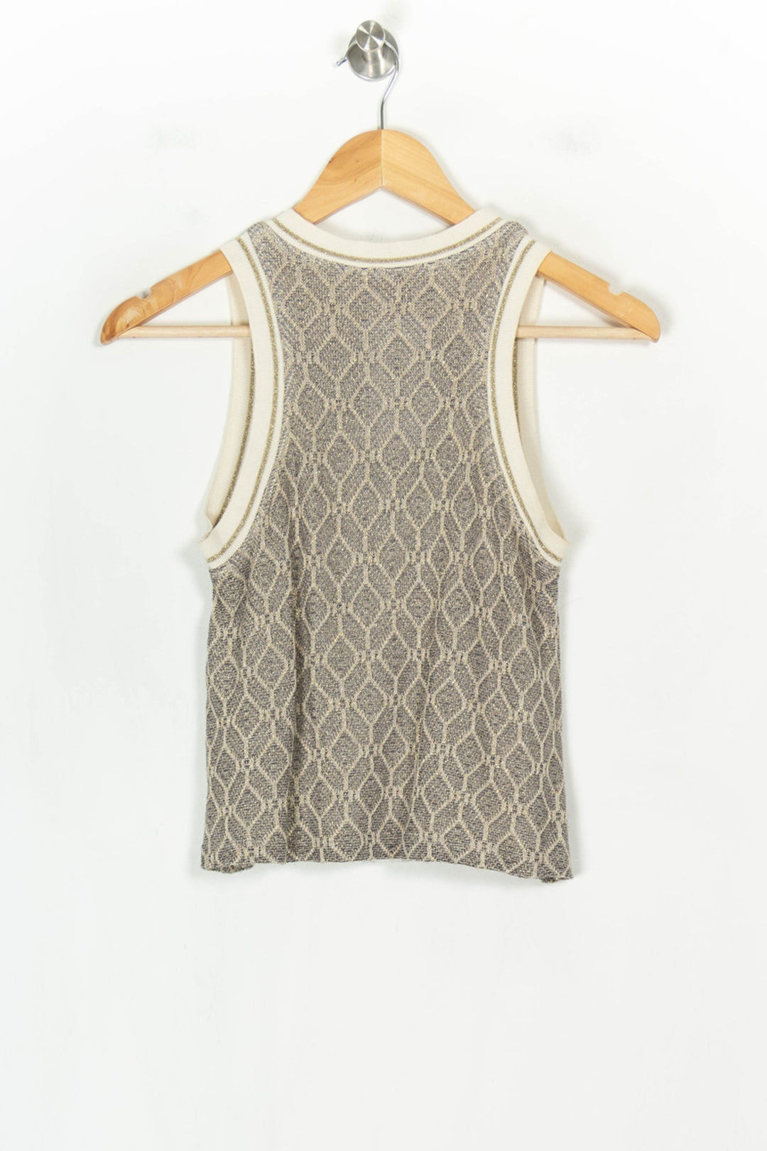 Débardeur Gris et Beige - Taille XS/34 de la marque Imprevu | PARAD124370 - Vendu par Paradigme - Image 5
