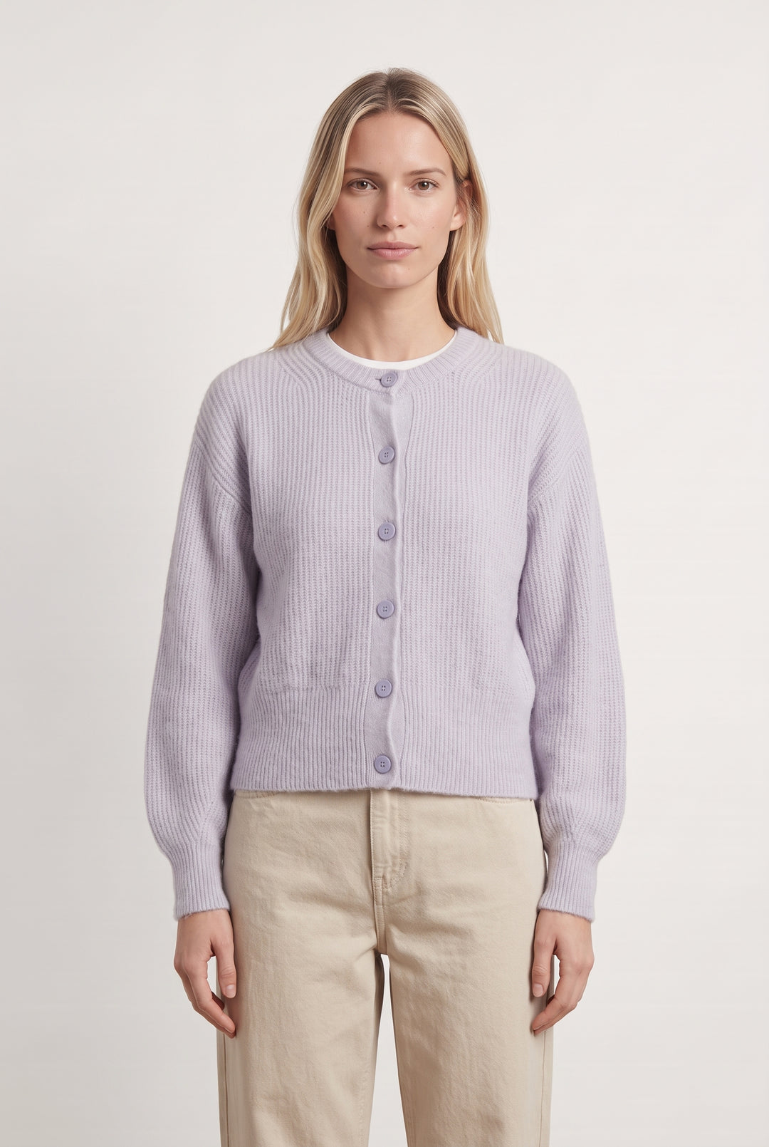 Cardigan Violet - Taille S/36 de la marque Caroll | PARAD124372 - Vendu par Paradigme - Image 1