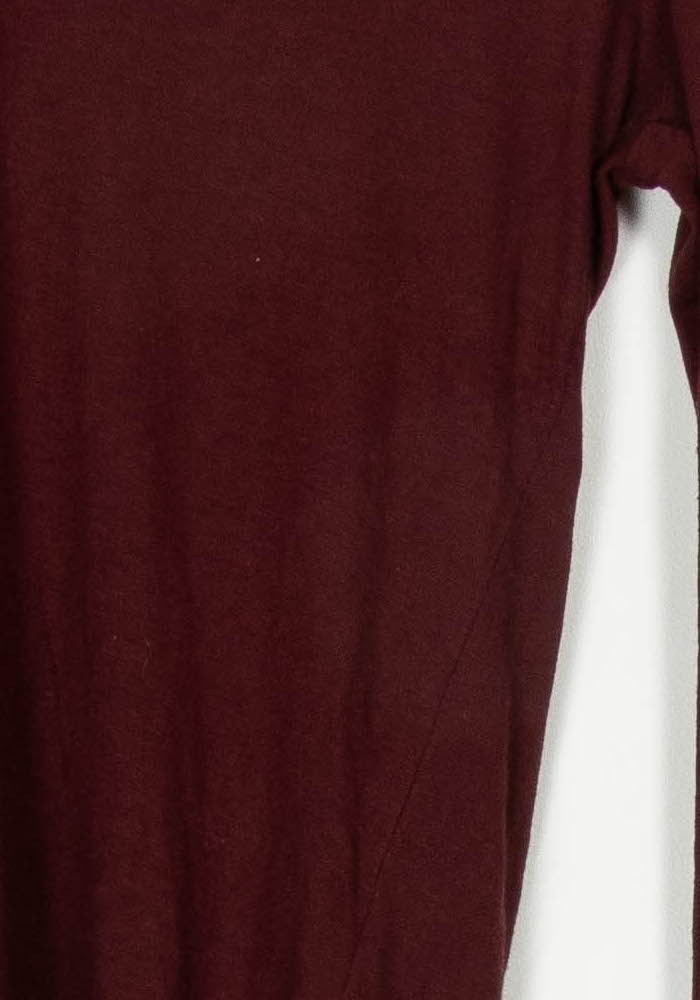 Pull Col V Bordeaux - Taille S/36 de la marque Caroll | PARAD124374 - Vendu par Paradigme - Image 3
