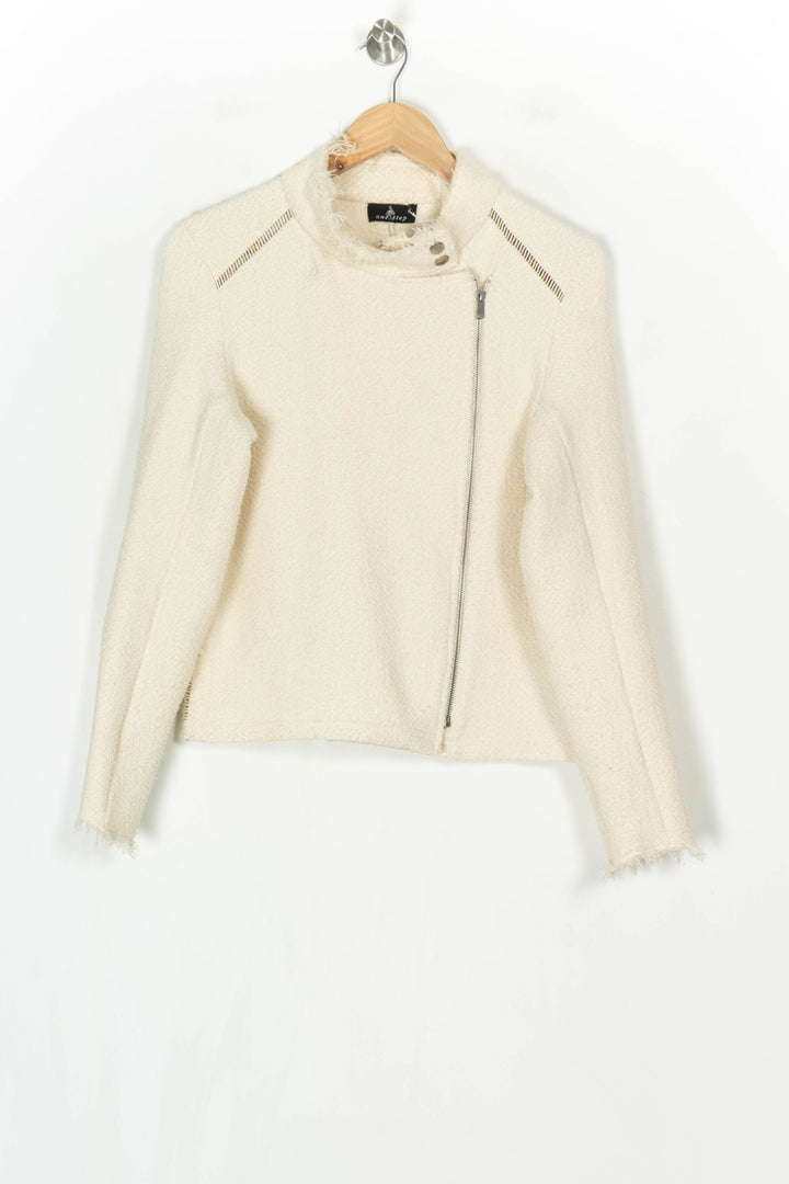 Veste Courte Beige - Taille M/38 de la marque One Step | PARAD124375 - Vendu par Paradigme - Image 2