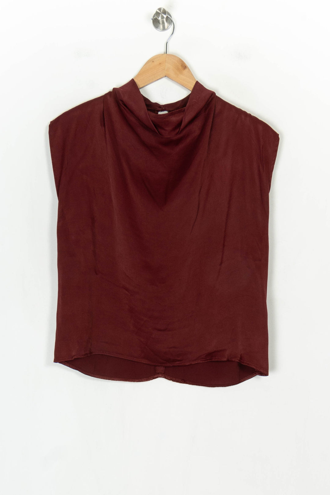 Blouse Sans Manches Bordeaux - Taille XS/34 de la marque Imprevu | PARAD124377 - Vendu par Paradigme - Image 2