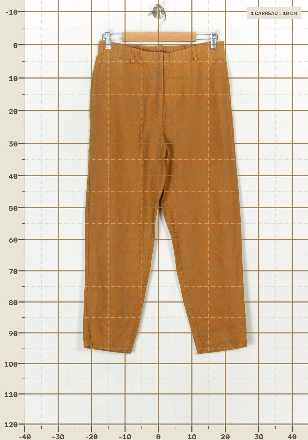 Pantalon Beige - Taille L/40 de la marque Comptoir des Cotonniers | PARAD124380 - Vendu par Paradigme - Image 4