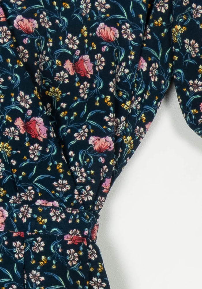 Robe Midi Bleu Marine et Rose - Taille L/40 de la marque Kookai | PARAD124386 - Vendu par Paradigme - Image 3