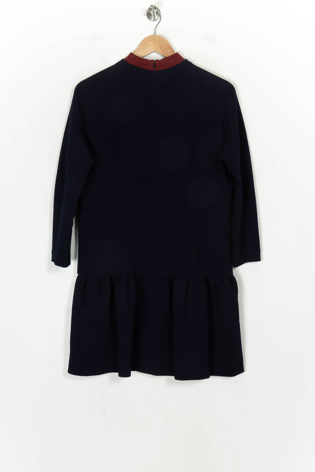 Robe Bleu Marine - Taille L/40 de la marque Sandro | PARAD124391 - Vendu par Paradigme - Image 5