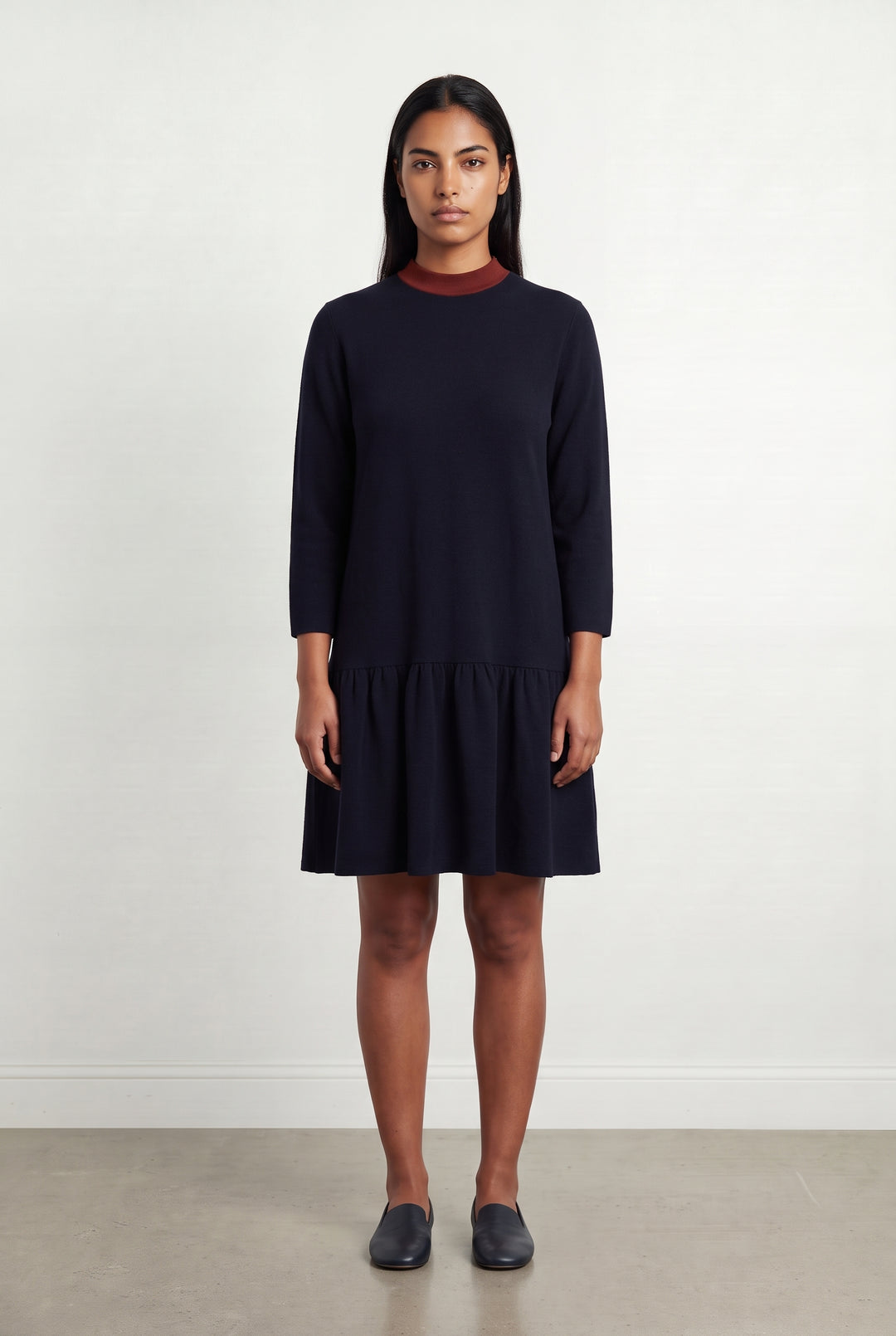 Robe Bleu Marine - Taille L/40 de la marque Sandro | PARAD124391 - Vendu par Paradigme - Image 1