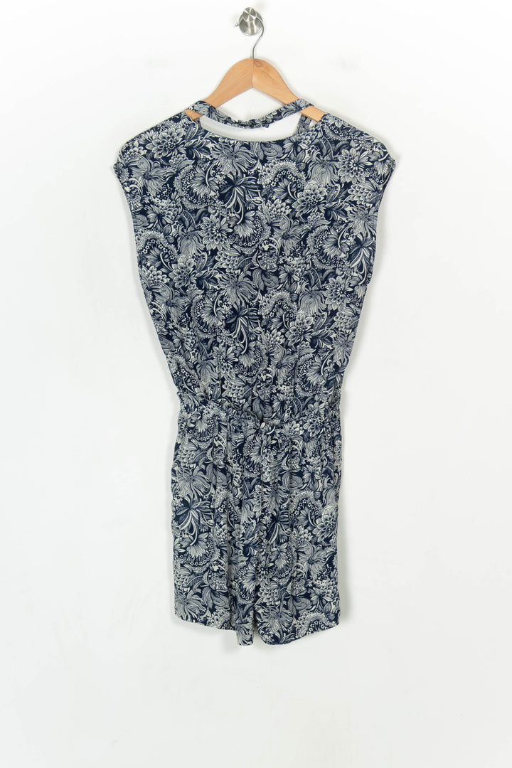 Combishort Bleu et Blanc - Taille S/36 de la marque Sandro | PARAD124392 - Vendu par Paradigme - Image 5