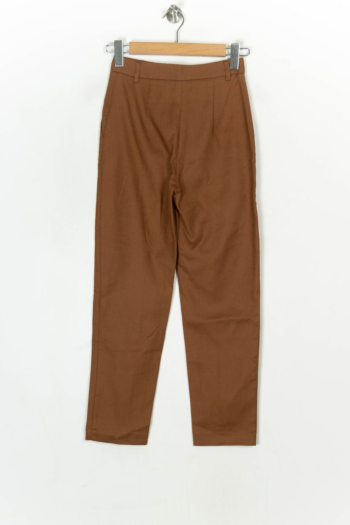 Pantalon Marron - Taille XS/34 de la marque Kookai | PARAD124393 - Vendu par Paradigme - Image 5