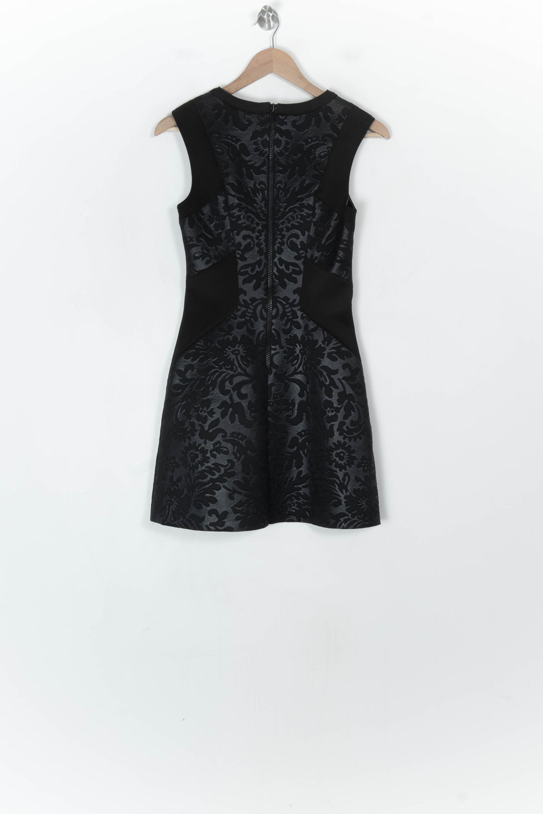 Robe Sans Manches Noire et Grise - Taille S/36 de la marque Sandro | PARAD124397 - Vendu par Paradigme - Image 5