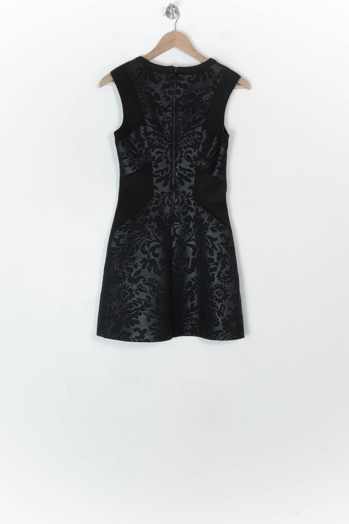 Robe Sans Manches Noire et Grise - Taille S/36 de la marque Sandro | PARAD124397 - Vendu par Paradigme - Image 5