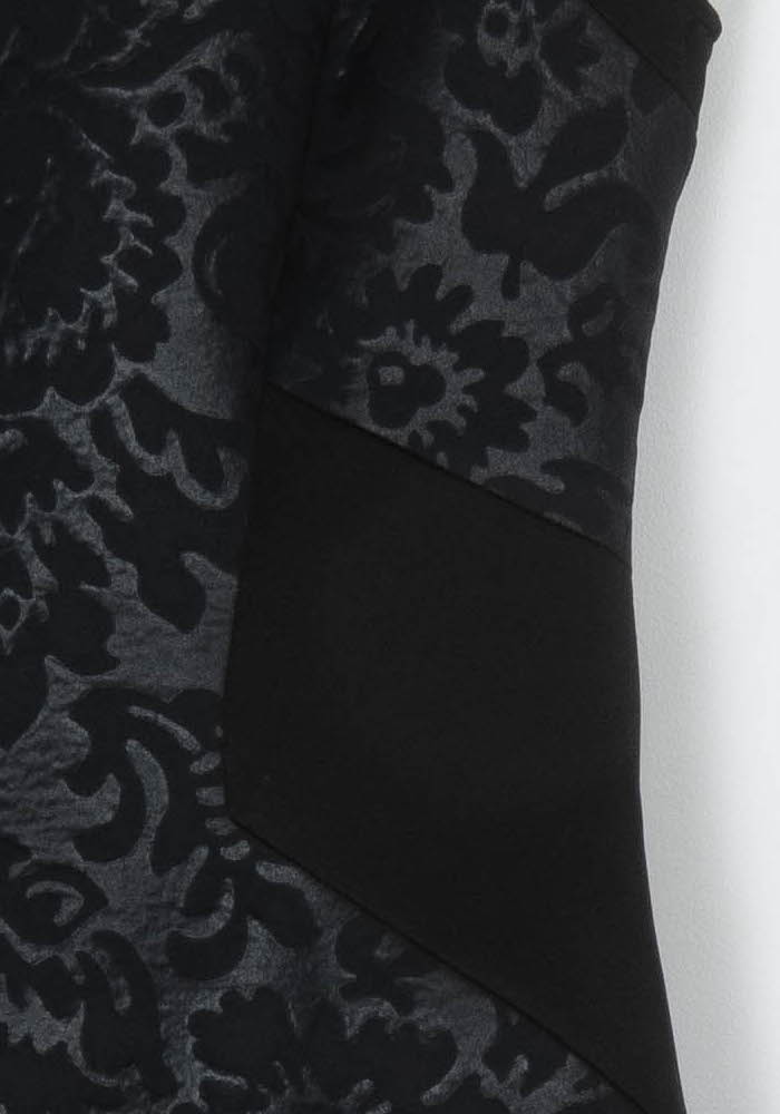 Robe Sans Manches Noire et Grise - Taille S/36 de la marque Sandro | PARAD124397 - Vendu par Paradigme - Image 3
