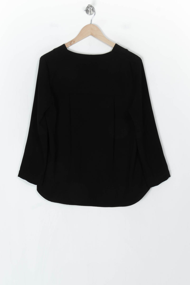 Blouse Cache-Cœur Noire - Taille L/40 de la marque Gerard Darel | PARAD124399 - Vendu par Paradigme - Image 5