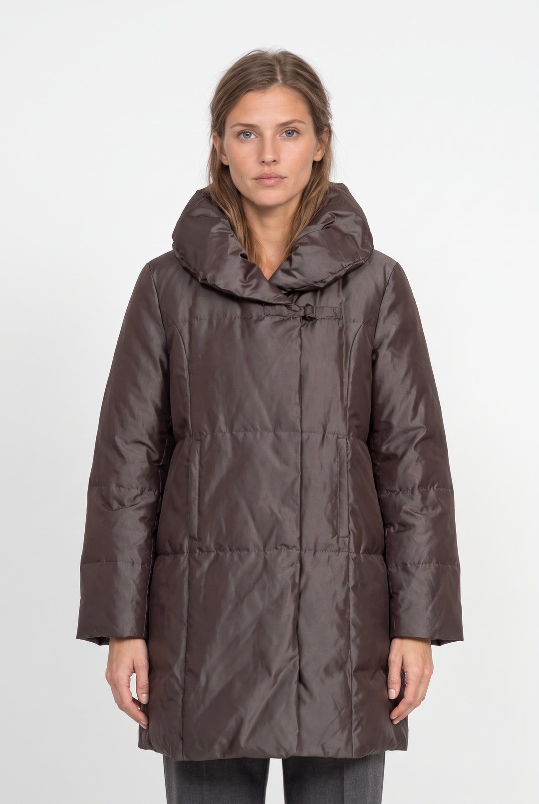 Doudoune Marron - Taille S/36 de la marque Maison 123 | PARAD124405 - Vendu par Paradigme - Image 1