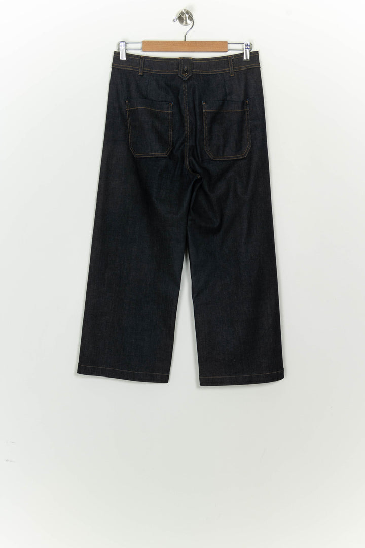 Jean Large Bleu - Taille M/38 de la marque Caroll | PARAD124406 - Vendu par Paradigme - Image 5