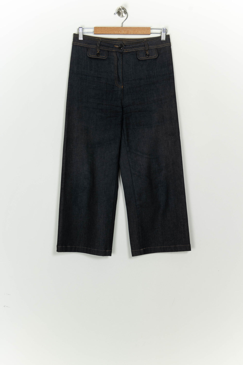 Jean Large Bleu - Taille M/38 de la marque Caroll | PARAD124406 - Vendu par Paradigme - Image 2