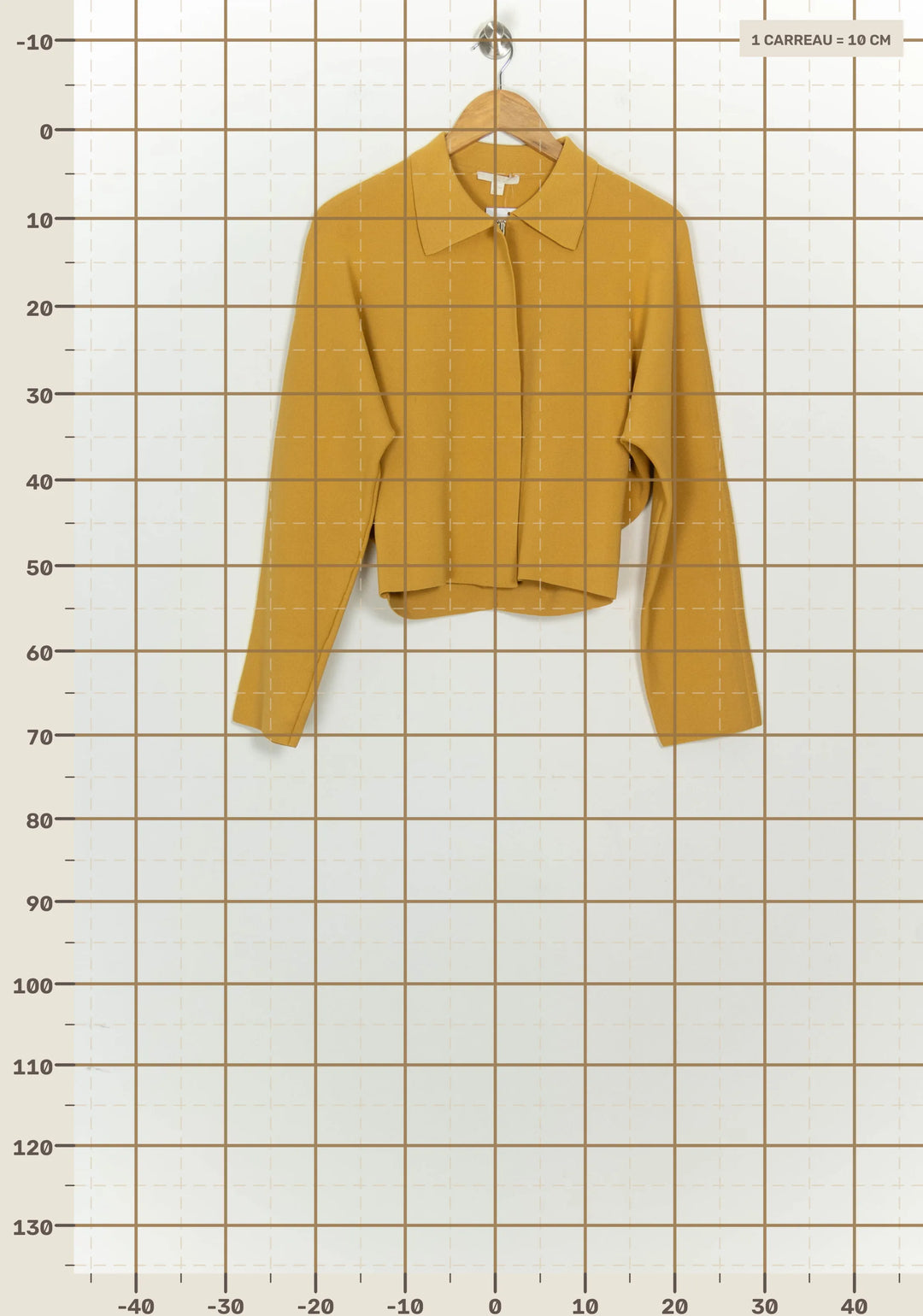 Cardigan Jaune - Taille S/36 de la marque COS | PARAD124407 - Vendu par Paradigme - Image 4