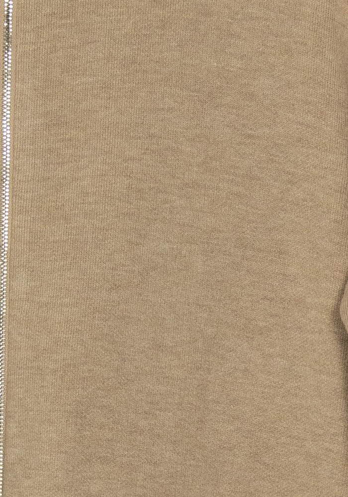 Gilet Zippé Beige - Taille S/36 de la marque ZAPA | PARAD124408 - Vendu par Paradigme - Image 3