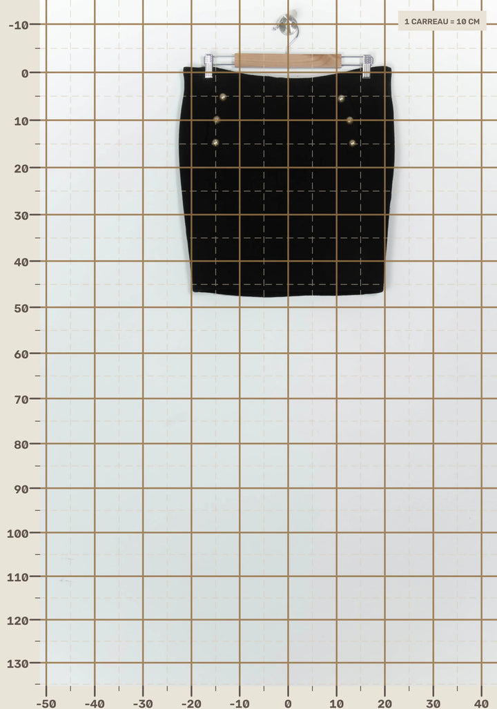 Jupe Midi Noire - Taille XL/42 de la marque Gerard Darel | PARAD124414 - Vendu par Paradigme - Image 4