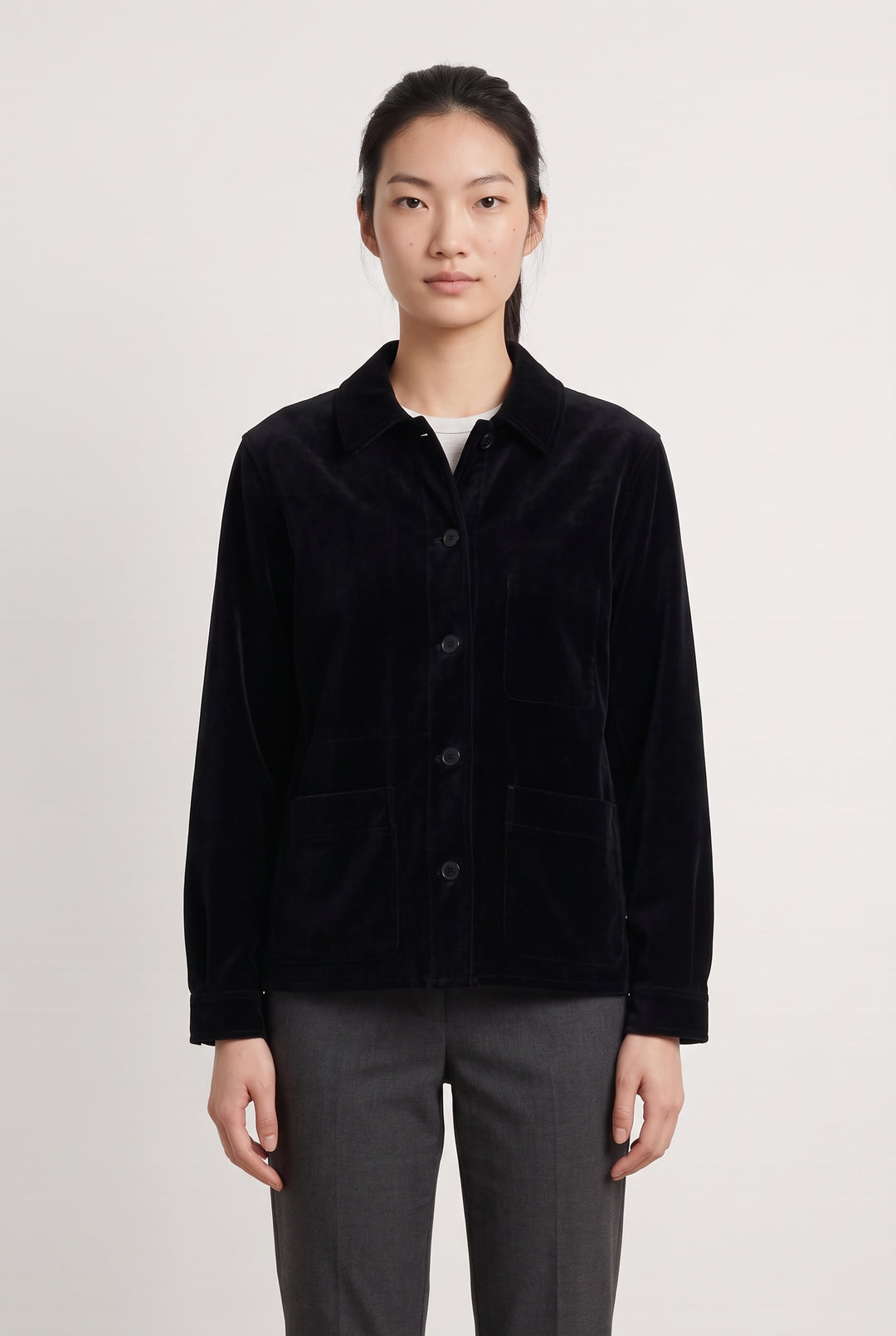Veste Noire - Taille M/38 de la marque Comptoir des Cotonniers | PARAD124415 - Vendu par Paradigme - Image 1